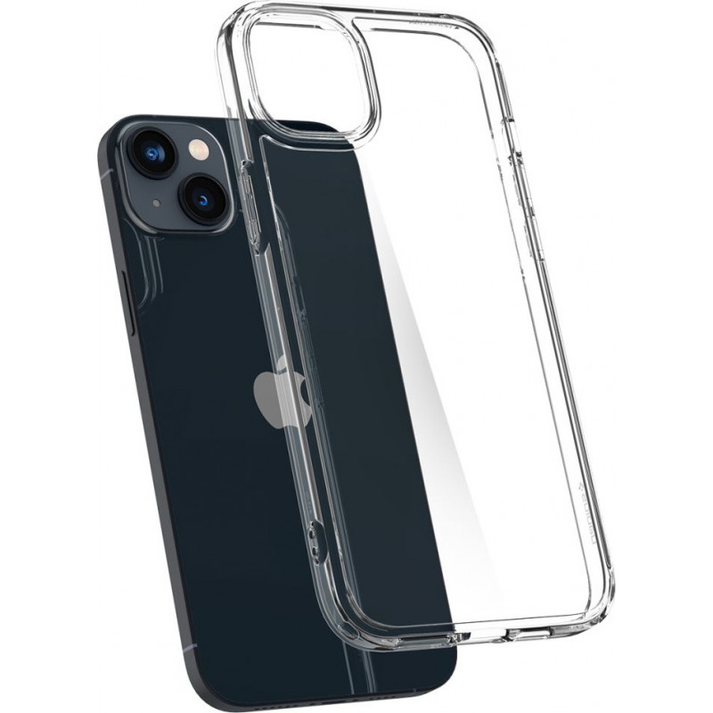 Spigen Ultra Hybrid (ACS05040) Hülle für Apple iPhone 14, Crystal Clear