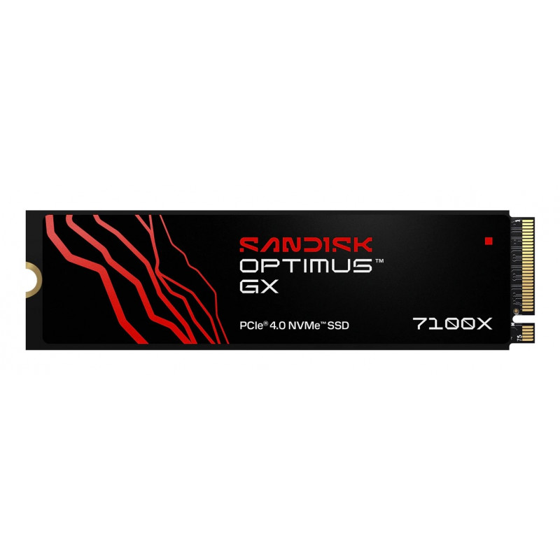 SanDisk Optimus GX 7100X 2 TB M.2 interne SSD, 7250 MB/s