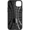 Spigen Liquid Air (ACS05037) Hülle für Apple iPhone 14, Mattschwarz