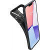 Spigen Liquid Air (ACS05037) Hülle für Apple iPhone 14, Mattschwarz