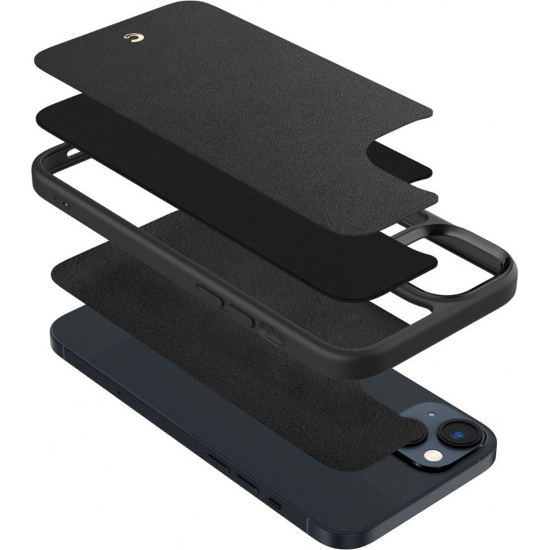 Spigen Cyrill Kajuk Mag (ACS04946) MagSafe-Hülle für Apple iPhone 14 Plus / 15 Plus, Schwarz