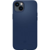 Spigen Silicone Fit Mag (ACS04921) MagSafe-Hülle für Apple iPhone 14 Plus / 15 Plus, Navy Blue
