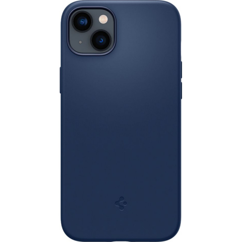 Spigen Silicone Fit Mag (ACS04921) MagSafe-Hülle für Apple iPhone 14 Plus / 15 Plus, Navy Blue