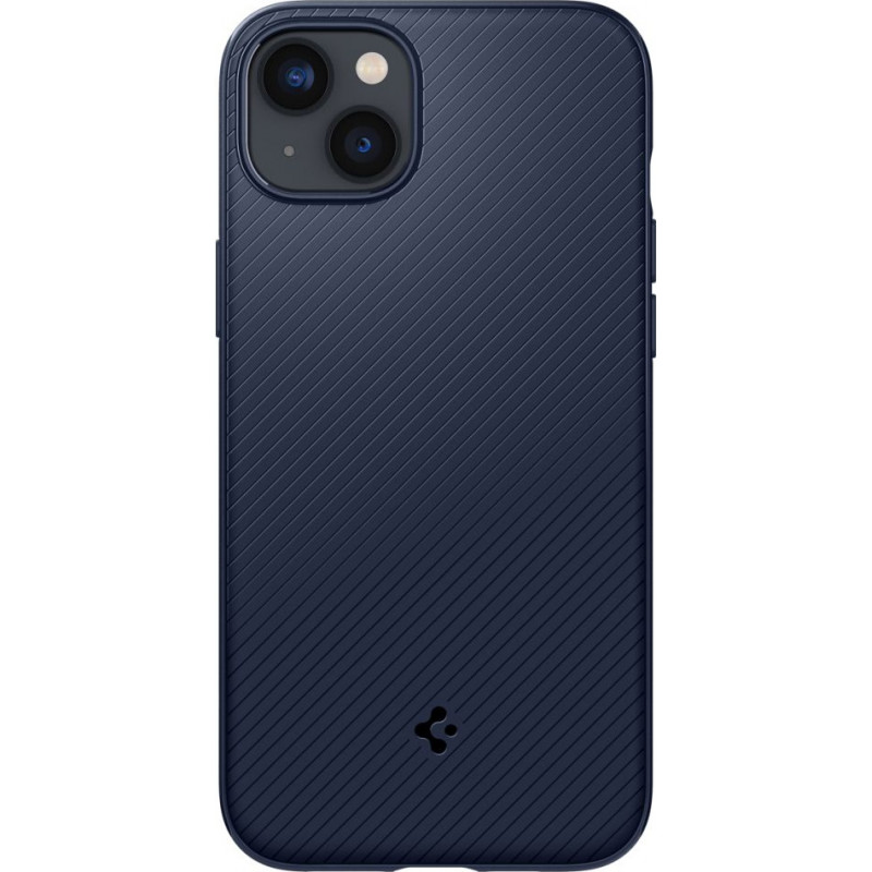 Spigen Mag Armor (ACS04919) Hülle für Apple iPhone 14 Plus / 15 Plus, Navy Blue