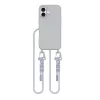 Tech-Protect MagNecklace 26328-0 MagSafe Hülle für Apple iPhone 16, Grau