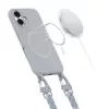 Tech-Protect MagNecklace 26328-0 MagSafe Hülle für Apple iPhone 16, Grau