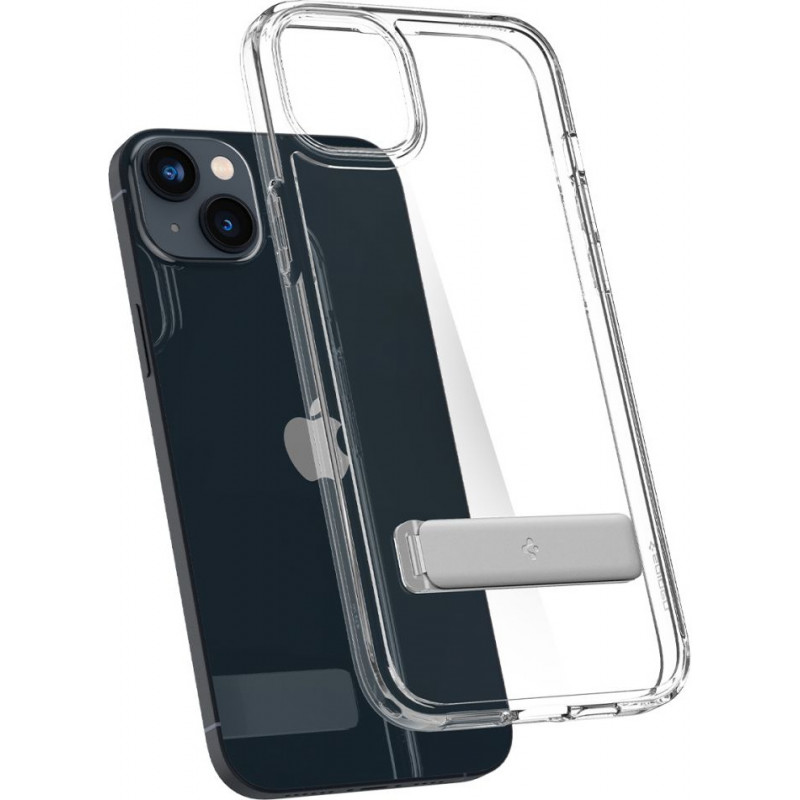 Spigen Ultra Hybrid S (ACS04905) Hülle für Apple iPhone 14 Plus / 15 Plus, Crystal Clear