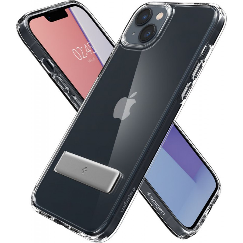 Spigen Ultra Hybrid S (ACS04905) Hülle für Apple iPhone 14 Plus / 15 Plus, Crystal Clear