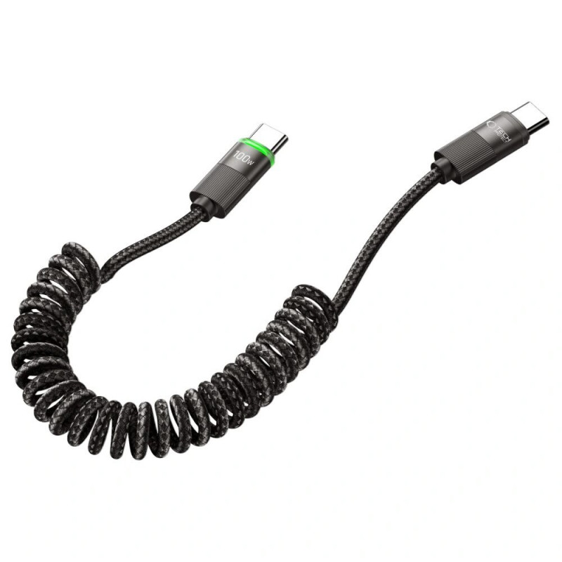 Tech-Protect UB20T Ultraboost USB-C / USB-C Kabel PD100W/5A, 180 cm, Schwarz