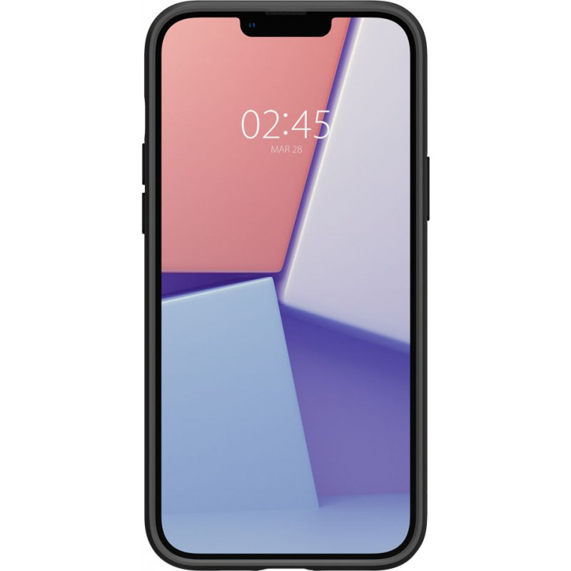 Spigen Liquid Air Apple iPhone 14 Plus / 15 Plus Hülle, Mattschwarz