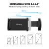 Crong Universal Smart Kfz-Halterung für 4 - 6,5 Zoll Smartphones, schwarz