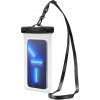 Spigen A601 Aqua Shield Universelle wasserdichte Hülle, Crystal Clear