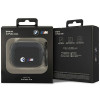 BMW BMAPWMPUCA2 Carbon Double Metal Logo Hülle für Apple AirPods Pro, schwarz