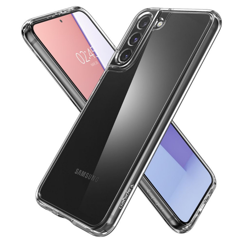 Spigen Ultra Hybrid Samsung Galaxy S22 Hülle, Crystal Clear