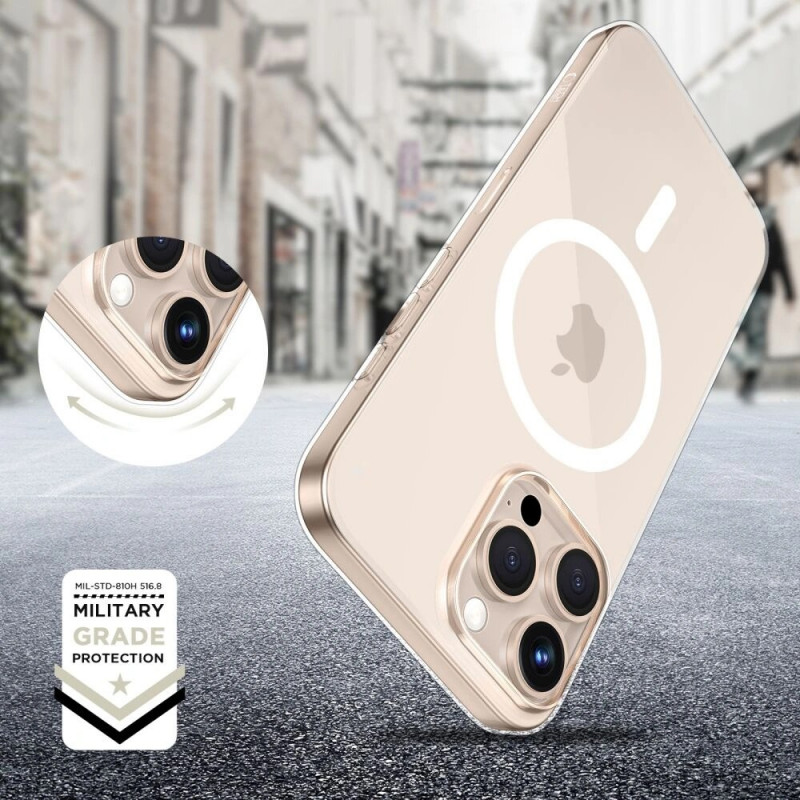 Tech-Protect Flexair MagSafe Hülle für Apple iPhone 16 Pro Max, Transparent