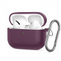 Tech-Protect Silicone Hook THP6103 Apple AirPods Pro 3 Ladecase-Hülle, Burgundy