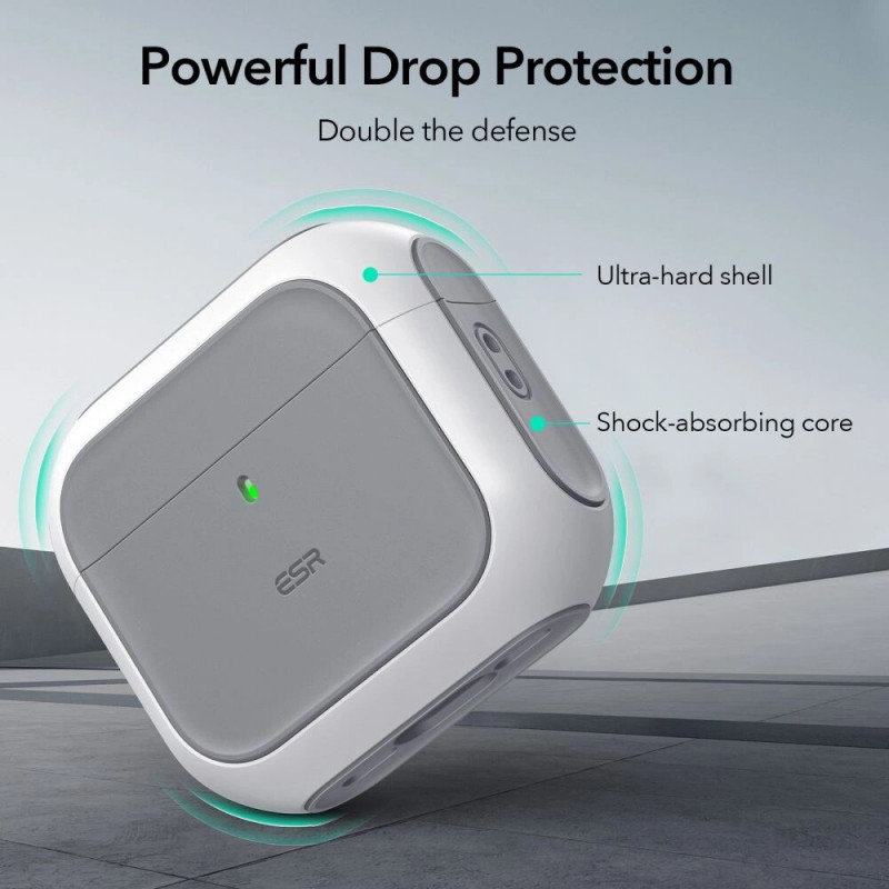 ESR Orbit HaloLock MagSafe Hülle für Apple AirPods 4, Weiß