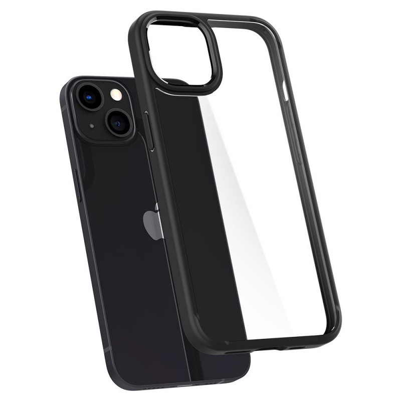 Spigen Ultra Hybrid Apple iPhone 13 Hülle, Mattschwarz