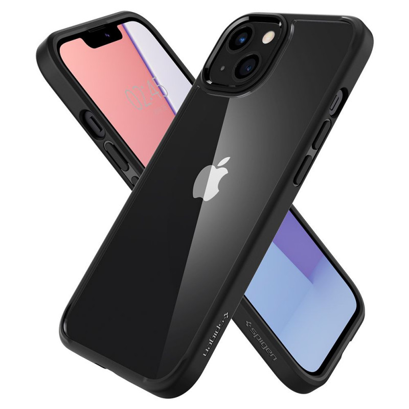 Spigen Ultra Hybrid Apple iPhone 13 Hülle, Mattschwarz
