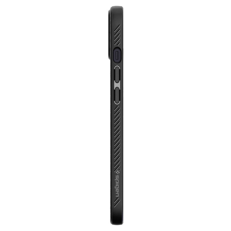 Spigen Liquid Air Apple iPhone 13 Hülle, Mattschwarz