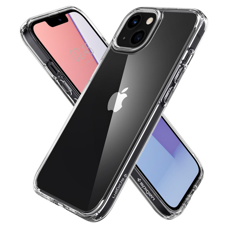 Spigen Ultra Hybrid Apple iPhone 13 mini Hülle, Crystal Clear