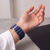 Tech-Protect Nylon Pro Apple Watch 8 / 9 / 10 / 11 / 12 / SE / Ultra 44/45/46/49 mm Armband, Navy Blue