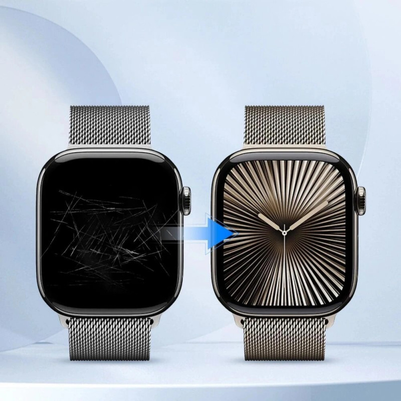 Tech-Protect Hydro Flex+ Garmin Venu 4 41 mm Hydrogel-Displayschutzfolie, transparent (2 Stk.)