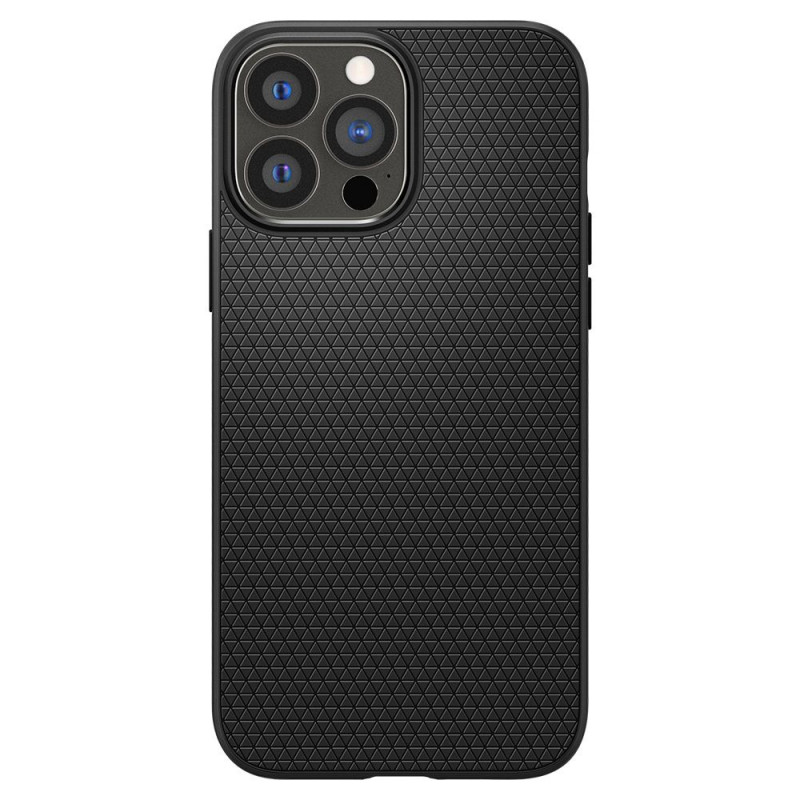 Spigen Liquid Air Apple iPhone 13 Pro Hülle, Mattschwarz