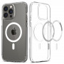 Spigen Ultra Hybrid Mag MagSafe Hülle für Apple iPhone 13 Pro Max, Weiß