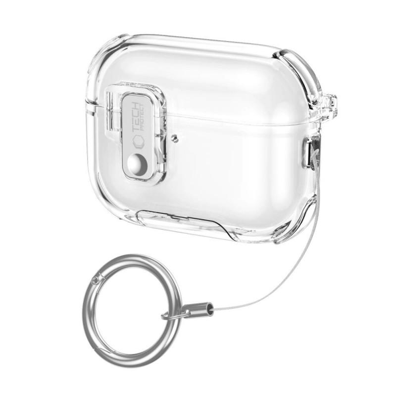 Tech-Protect Bounce Pro Apple AirPods Pro 3 Ladecase-Hülle, Clear