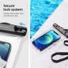 Spigen A601 Universelle wasserdichte Hülle (2 Stk.), Crystal Clear