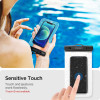 Spigen A601 Universelle wasserdichte Hülle (2 Stk.), Crystal Clear