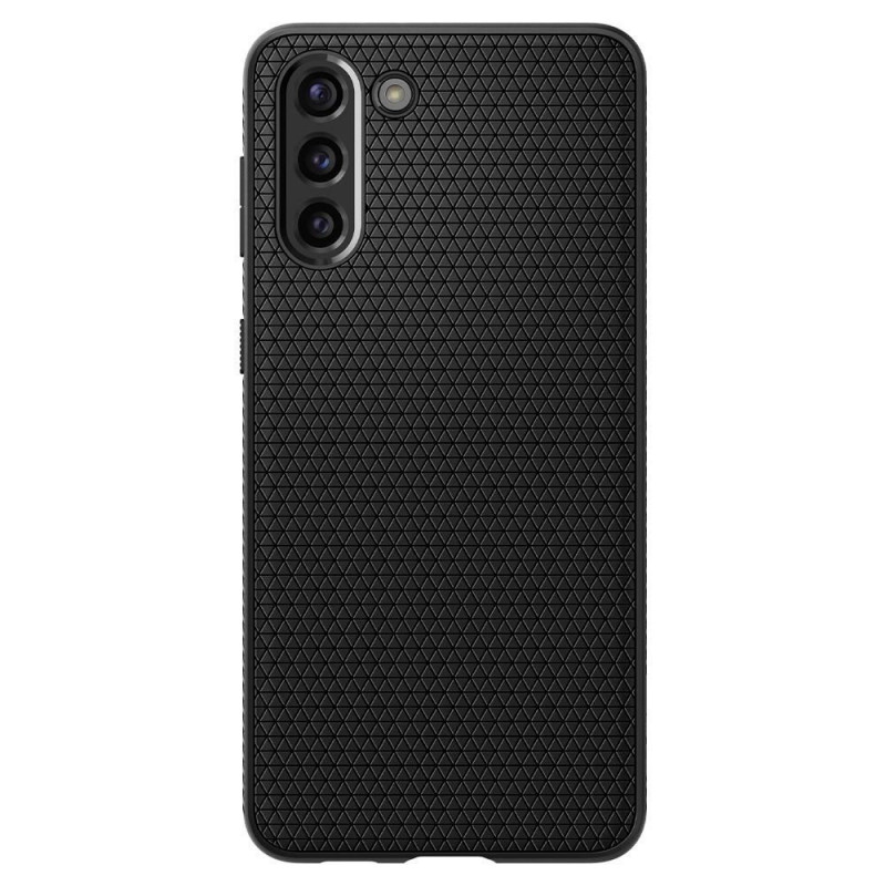 Spigen Liquid Air Hülle für Samsung Galaxy S21, Mattschwarz