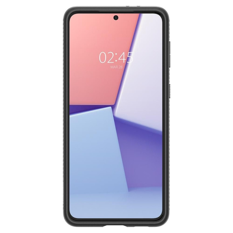 Spigen Liquid Air Hülle für Samsung Galaxy S21, Mattschwarz