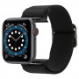 Spigen Fit Lite Armband für Apple Watch 4/5/6/7/SE/8/9/Ultra 44/45/49 mm, Schwarz