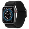 Spigen Fit Lite Armband für Apple Watch 4/5/6/7/SE/8/9/Ultra 44/45/49 mm, Schwarz