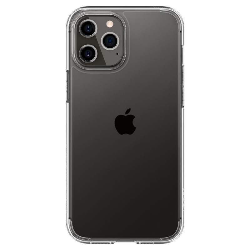 Spigen Ultra Hybrid Hülle für Apple iPhone 12 / 12 Pro, Crystal Clear