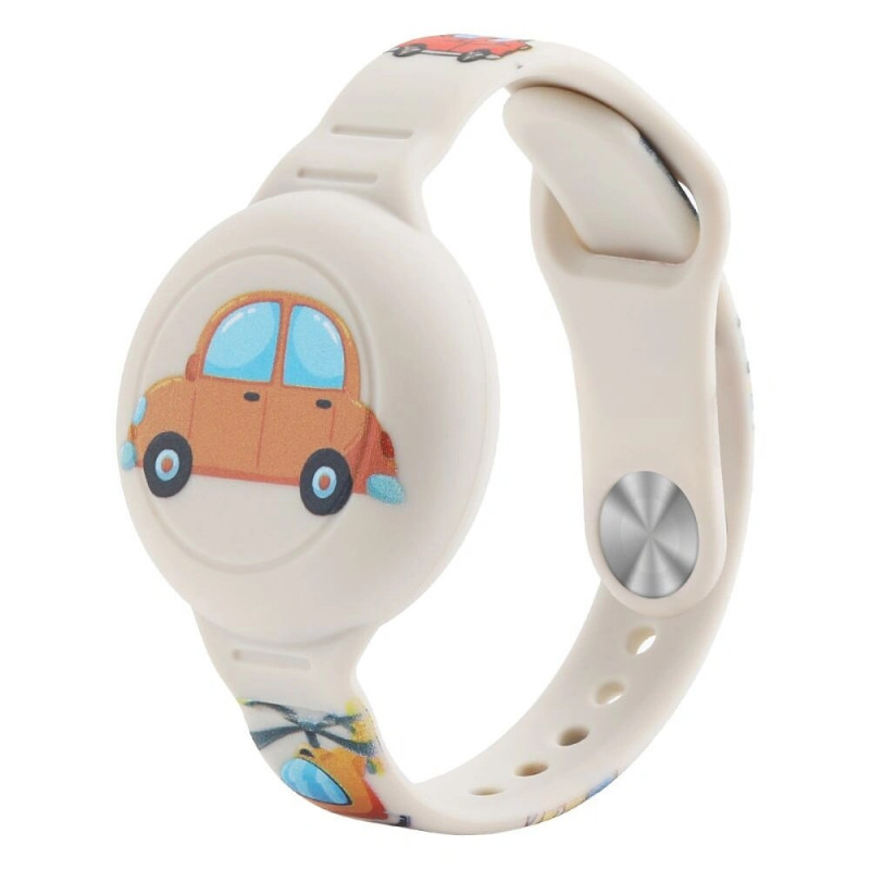 Tech-Protect Smooth Band für Kinder Armband für Apple AirTag 1 / 2, bunt (2 Stk.)
