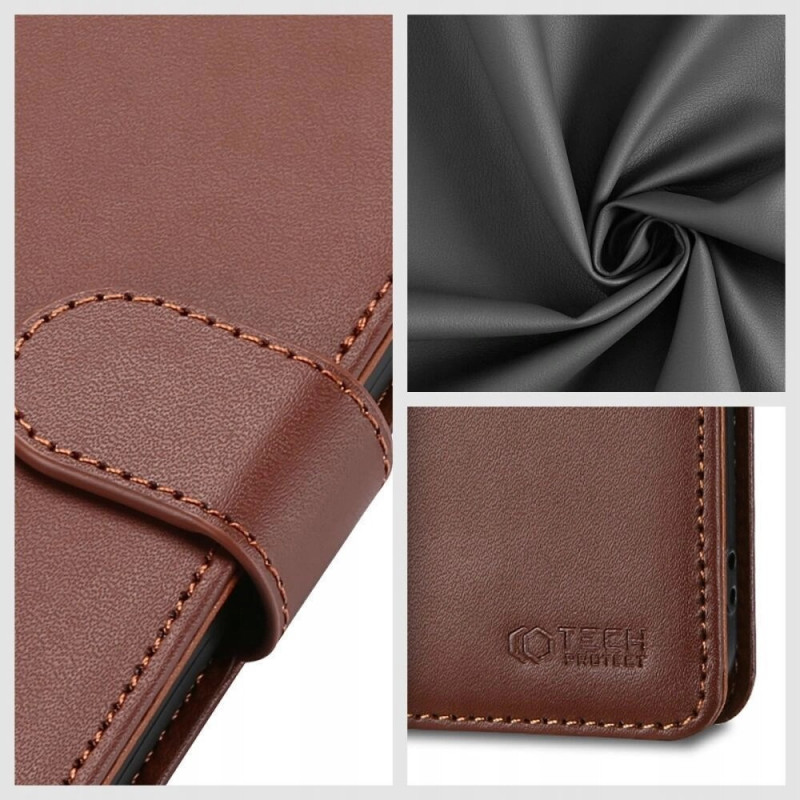 Tech-Protect Wallet Case für Samsung Galaxy A16 4G / 5G, Schwarz