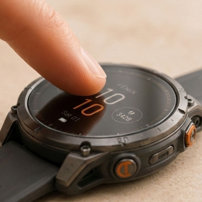 Tech-Protect Glass Fit+ Panzerglas für Garmin Fenix 9 Pro 47 mm, Clear (2 Stk.)