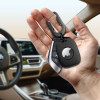 Tech-Protect Velar Hülle für Apple AirTag 1 / 2, Schwarz