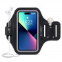 Tech-Protect M4 Universal Sportarmband, Schwarz