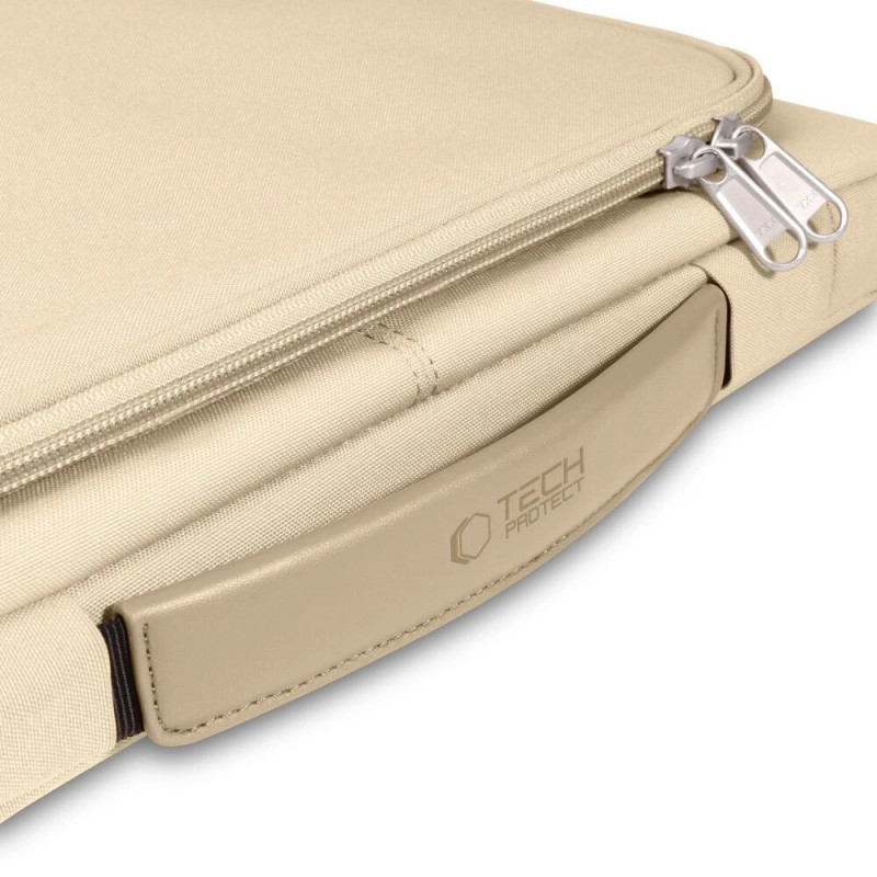 Tech-Protect Basic Bag Laptoptasche 15-16", Desert Beige