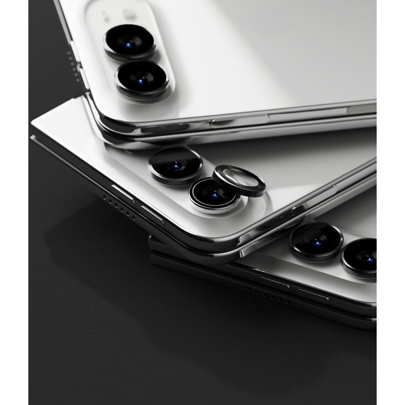 Ringke Camera Frame RGK12086 Kamerobjektivschutz für Apple iPhone Duo (2 Stk.), Schwarz