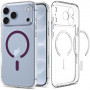 Spigen Ultra Hybrid MagSafe Hülle für Apple iPhone 17 Pro Max / 18 Pro Max, Clear/burgundy