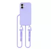 Tech-Protect Magnecklace MagSafe Hülle mit Lanyard für Apple iPhone 16, Lila