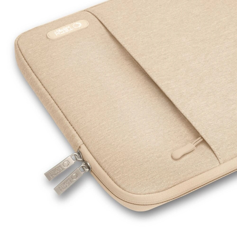Tech-Protect Sleevy Laptop 13-14" Hülle, Caffe Latte