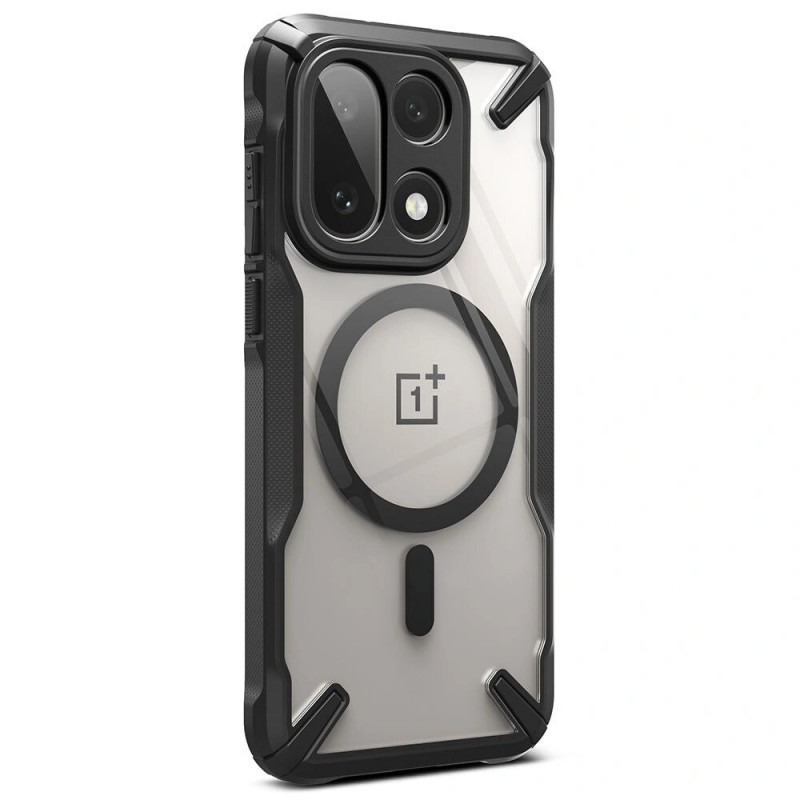 Ringke Fusion-X Magnetic MagSafe Hülle für OnePlus 15, Schwarz