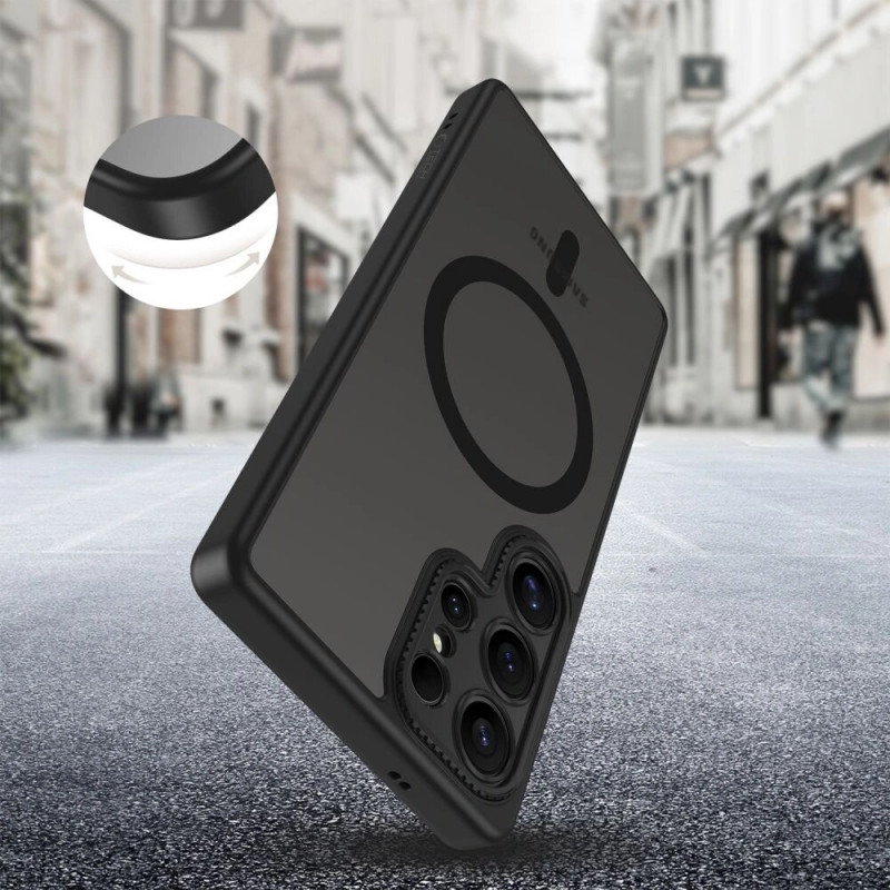 Tech-Protect MagCam MagSafe Hülle für Samsung Galaxy S25 Ultra, Mattschwarz