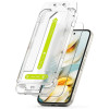 Ringke Easy Slide gehärtetes Glas für Google Pixel 9a (2 Stk.), transparent